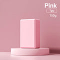 High density EVA foam yoga block with hexagonal ridges in solid colour for gym training and stretching