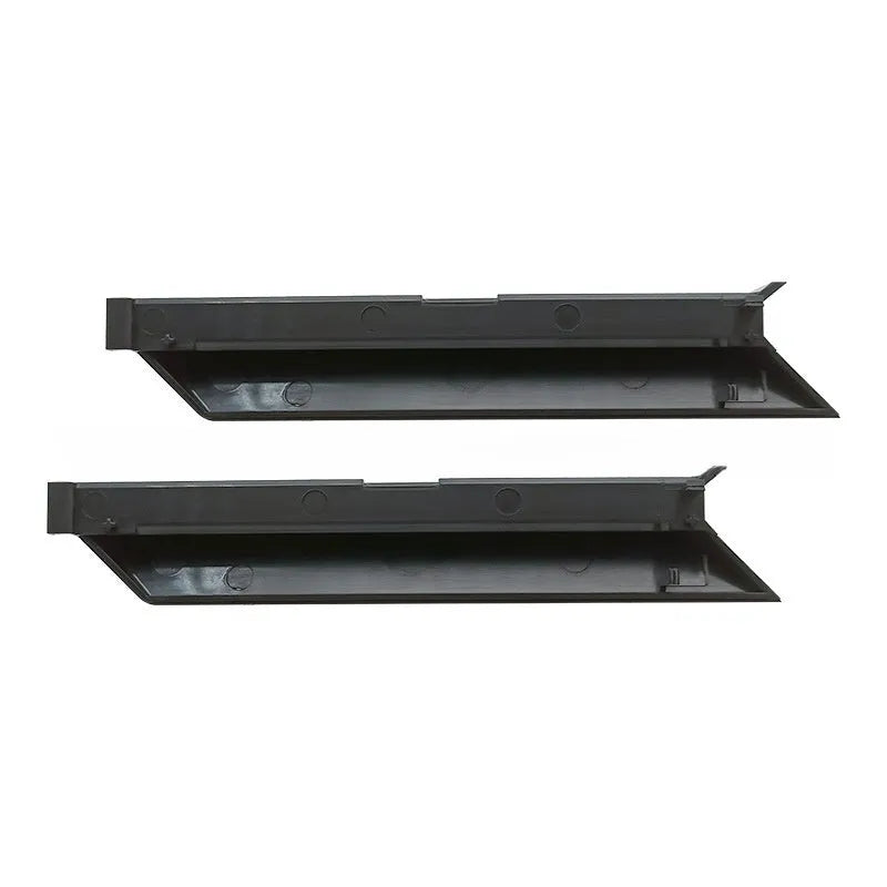 Black PS4 Pro hard drive bottom cover, warehouse door, baffle block, and strip repair parts.