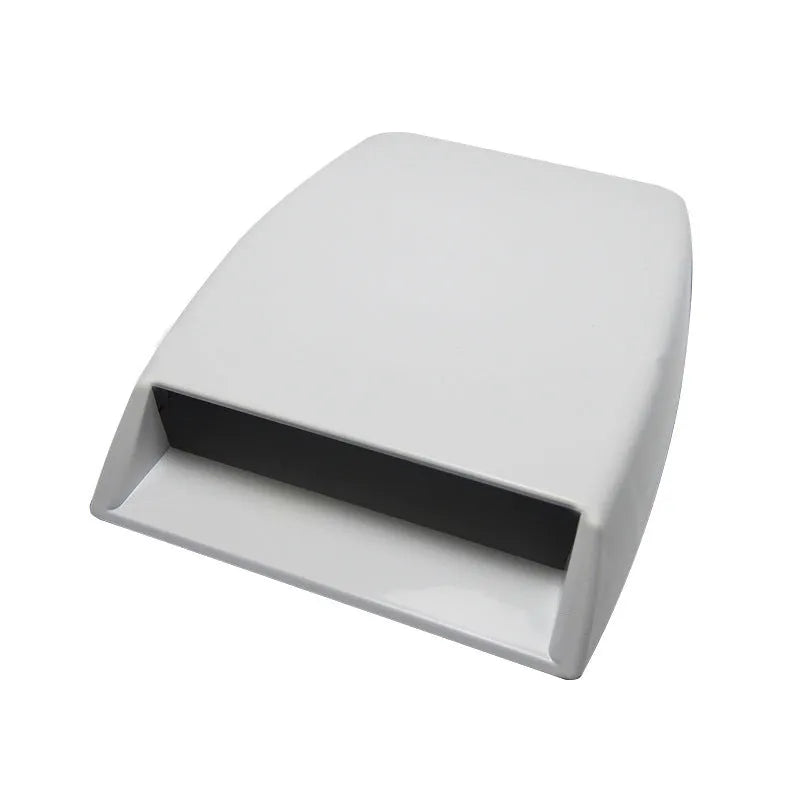 Automobile decorative air vent simulator in black, white, or silver colours with ABS plastic construction