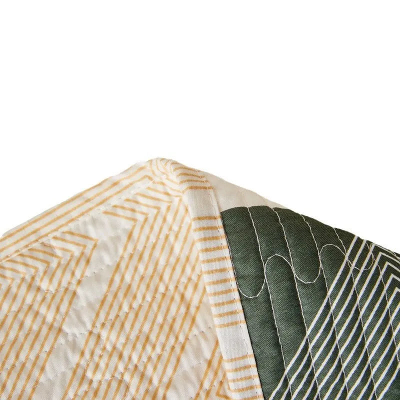 Pure cotton printed bed sheet set in modern simple style with reactive dye colours