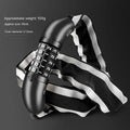 95cm zinc alloy mountain bike chain lock in black with five-digit password security