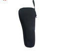 Black cloth storage bag for mobile phone stabilizer accessories with compact design