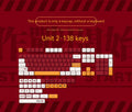 138 PBT sublimation key caps for mechanical keyboards in matching boy and girl colour designs