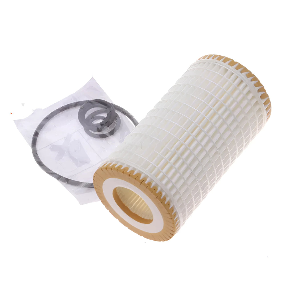 HU718 5X oil filter with 10mm inlet/outlet diameter for lubricating oil filtration